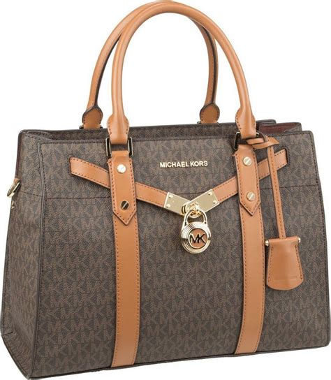 michael kors handtasche mit kette|michael kors large satchel handbag.